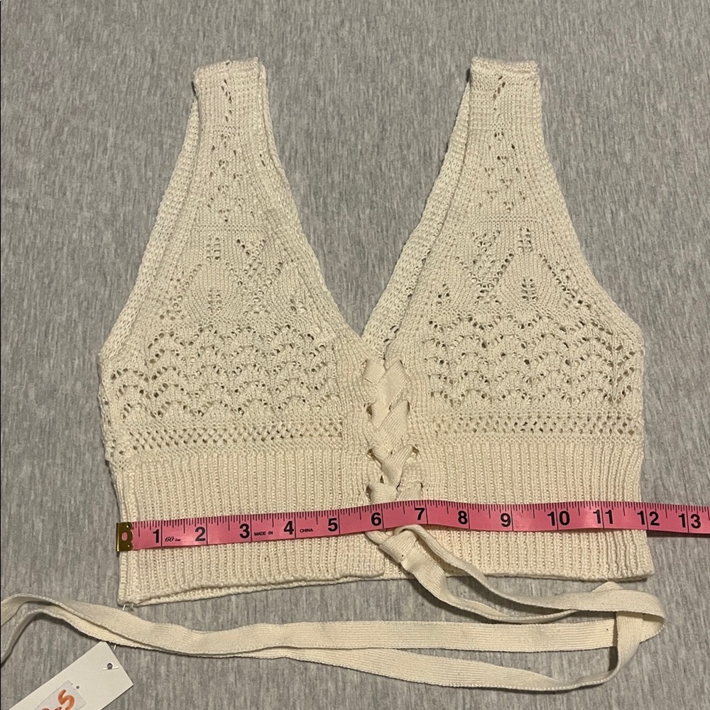 Crochet-Style Bralette - NWT - Picture 9 of 10